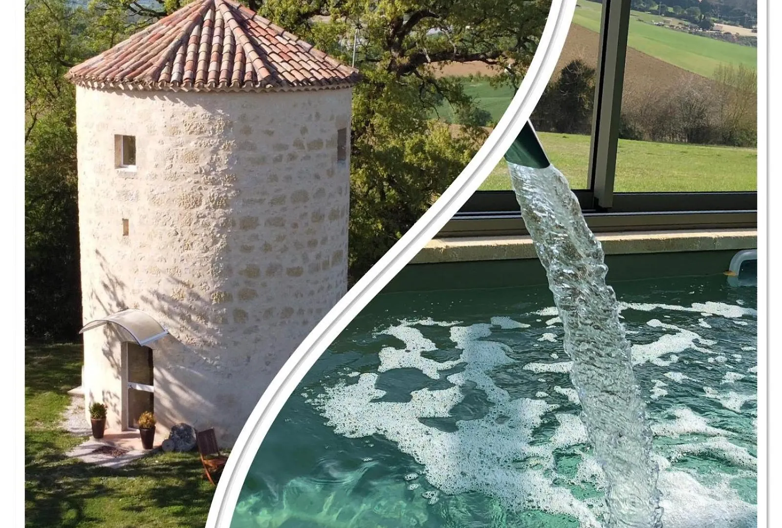 Domaine Lea Chanflaur - Spa - Le Moulin De La Jalousie Terraube